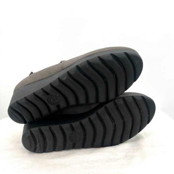 Mephisto Tosca Gray Leather Wedge Air Jet Bootie Women's 9 - Picture 10 of 10